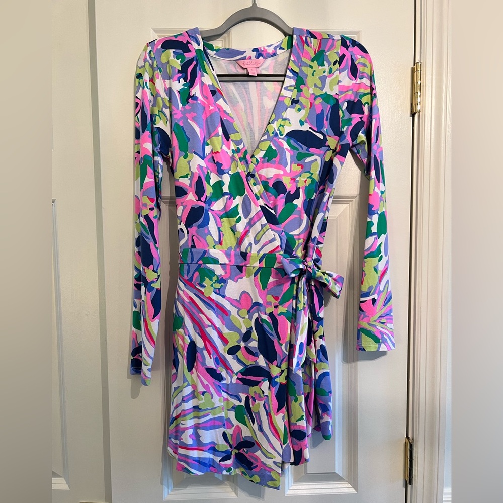 Lilly Pulitzer Wrap Skort Romper.